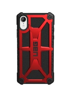 Protective Back Case Cover For Apple iPhone XR Red & Black
