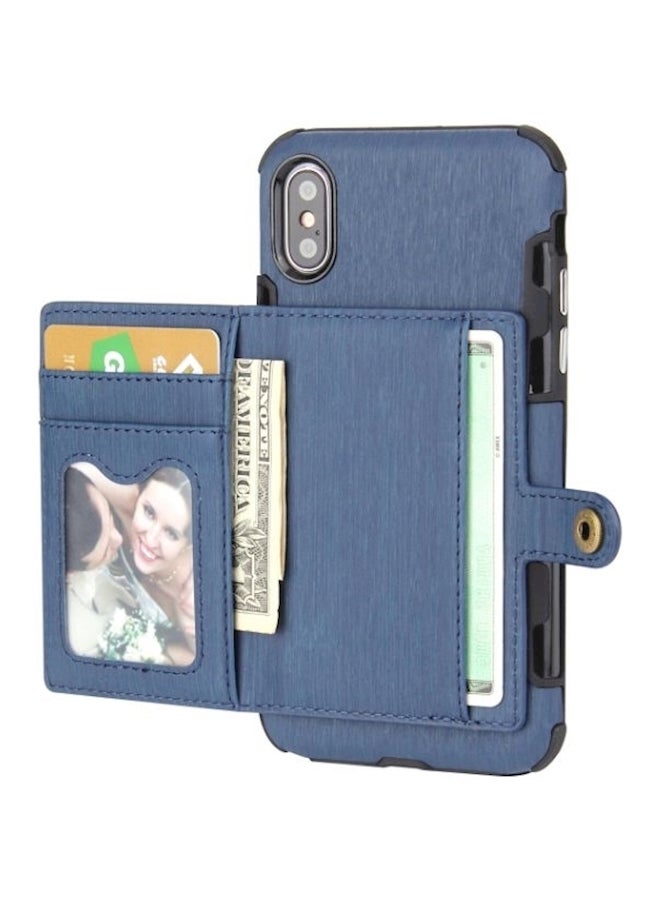 Suteni Protective Case Cover For iPhone Xs Max Blue - Image 1