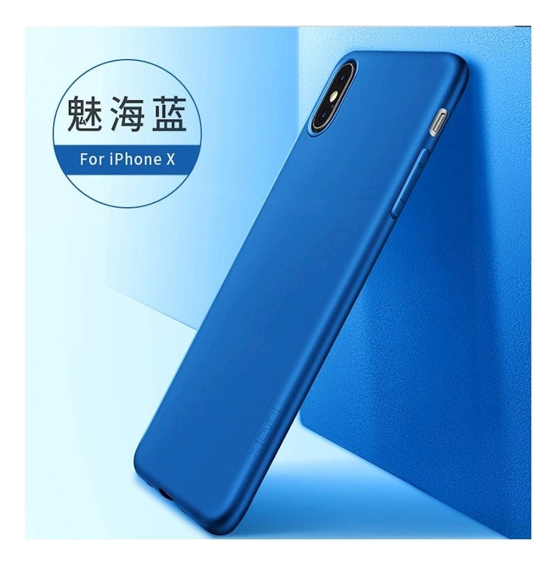 إكس ليفيل غطاء حماية واقً لهاتف أبل آيفون 7 بلس/ 8 بلس أزرق - Image 2