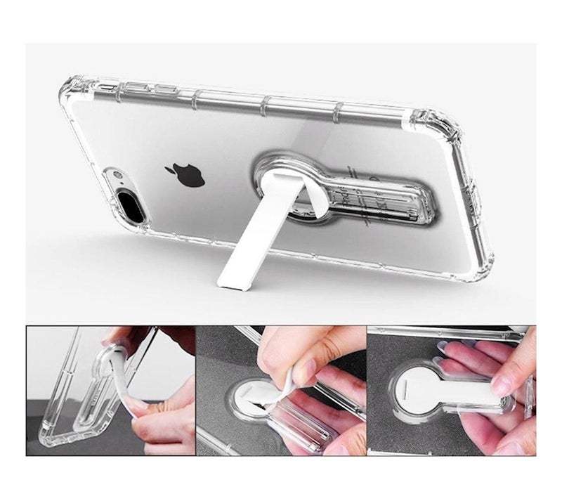 Generic - Protective Case Cover With Kickstand For  Apple iPhone 7 Plus Clear - Image 1