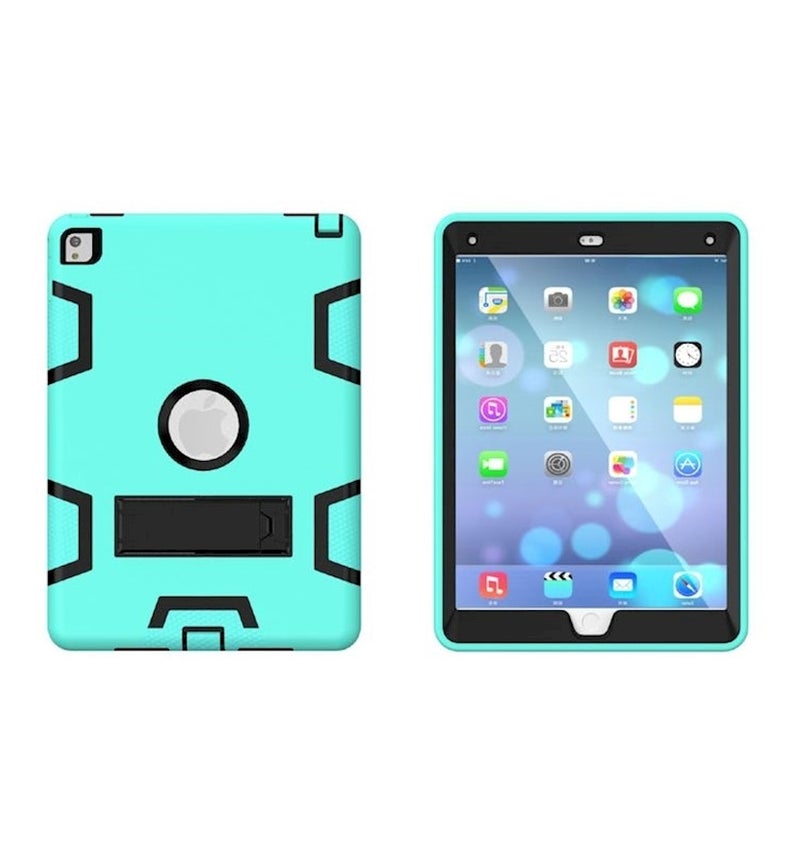Generic - Protective Case Cover For Apple iPad Pro 9.7-Inch Aqua/Black - Image 1
