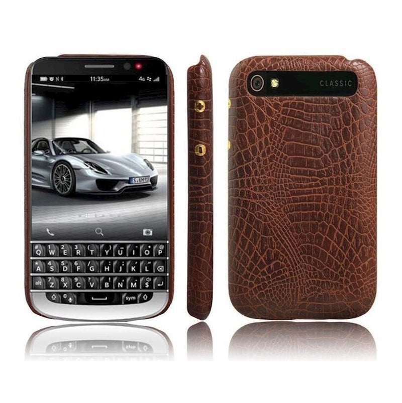 Generic - Protective Case Cover For BlackBerry Classic Q20 Brown - Image 1