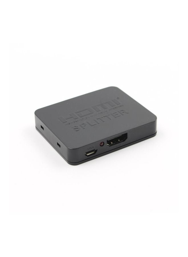 محول مقسم بمنفذ HDMI أسود - Image 3