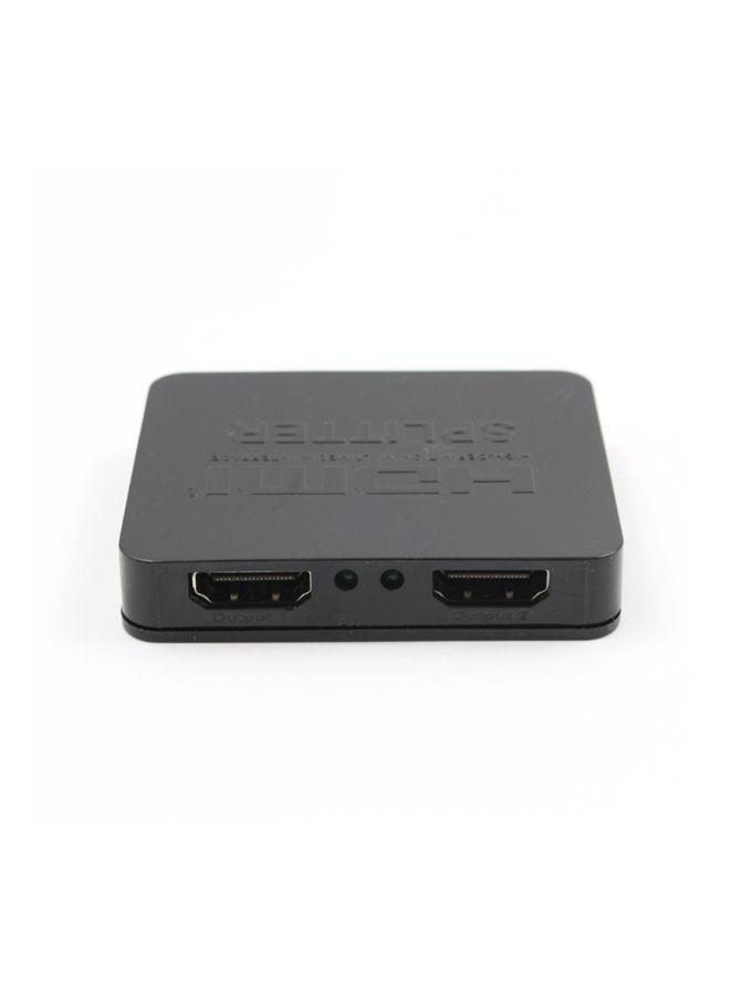 محول مقسم بمنفذ HDMI أسود - Image 2