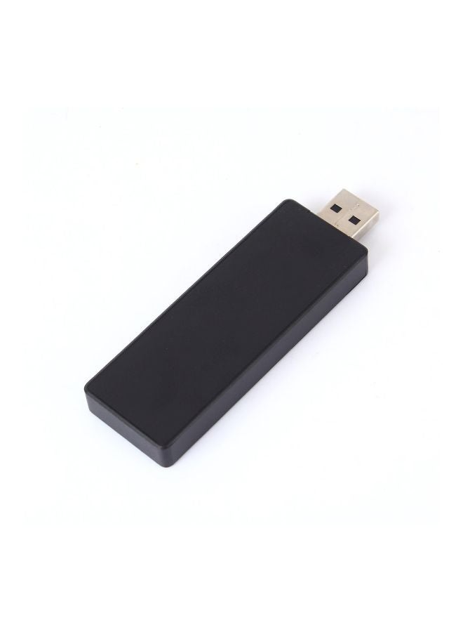 Generic - Wireless Adapter Receiver For Microsoft XBOX Windows 7/8.1/10 Black - Image 1