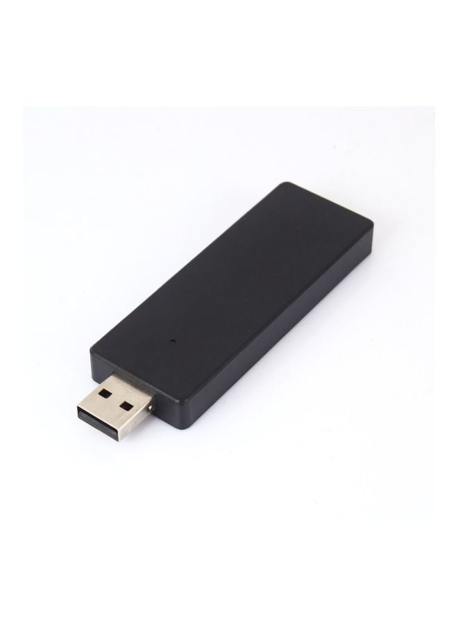Generic - Wireless Adapter Receiver For Microsoft XBOX Windows 7/8.1/10 Black - Image 1
