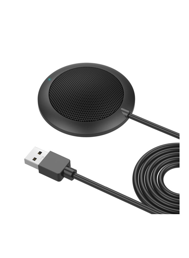 USB Interface Conference Microphone With Mic XD295600 Black - Image 4