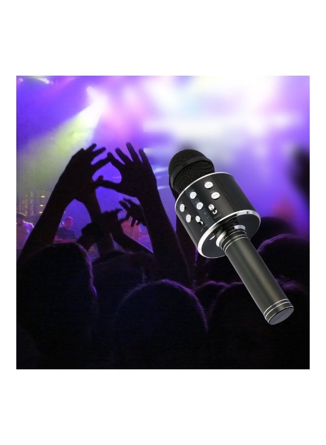 KTV Ws858 Wireless Bluetooth Karaoke Microphone XD77501 Black  - Image 3