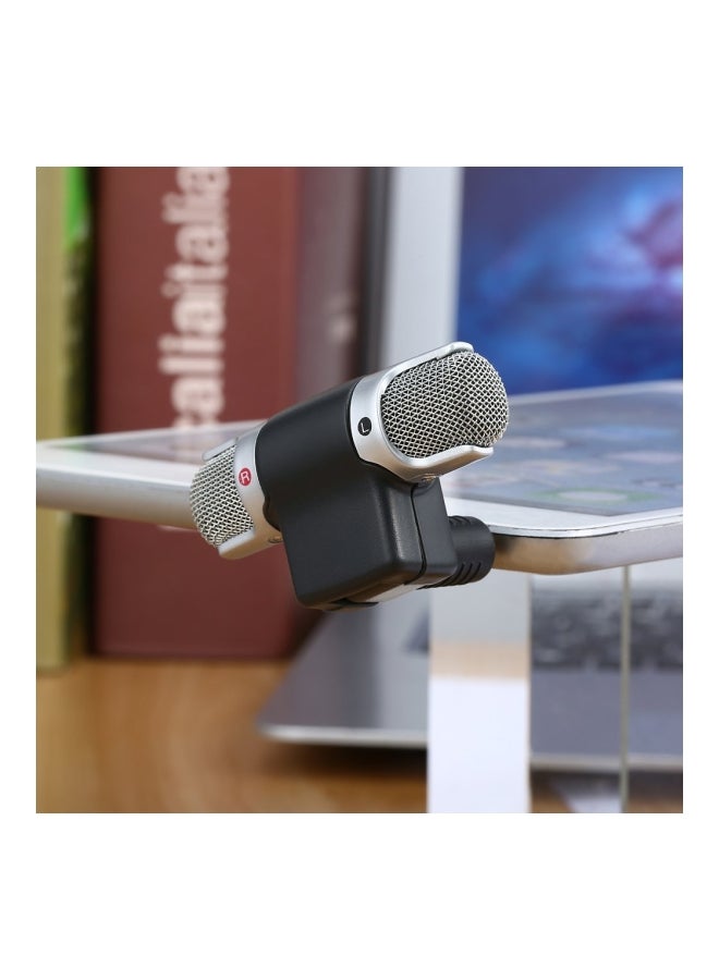 ميكروفون ستيريو رقمي صغير ZB10700 أسود - Image 2