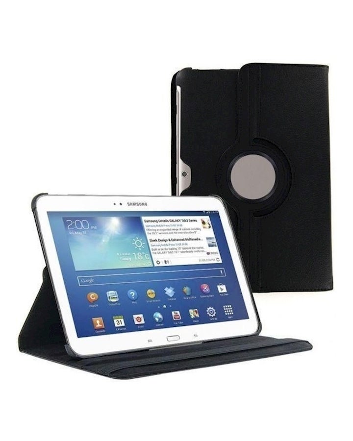 Generic - Folio Case Cover For Samsung Galaxy Tab 4 7-Inch Black - Image 1