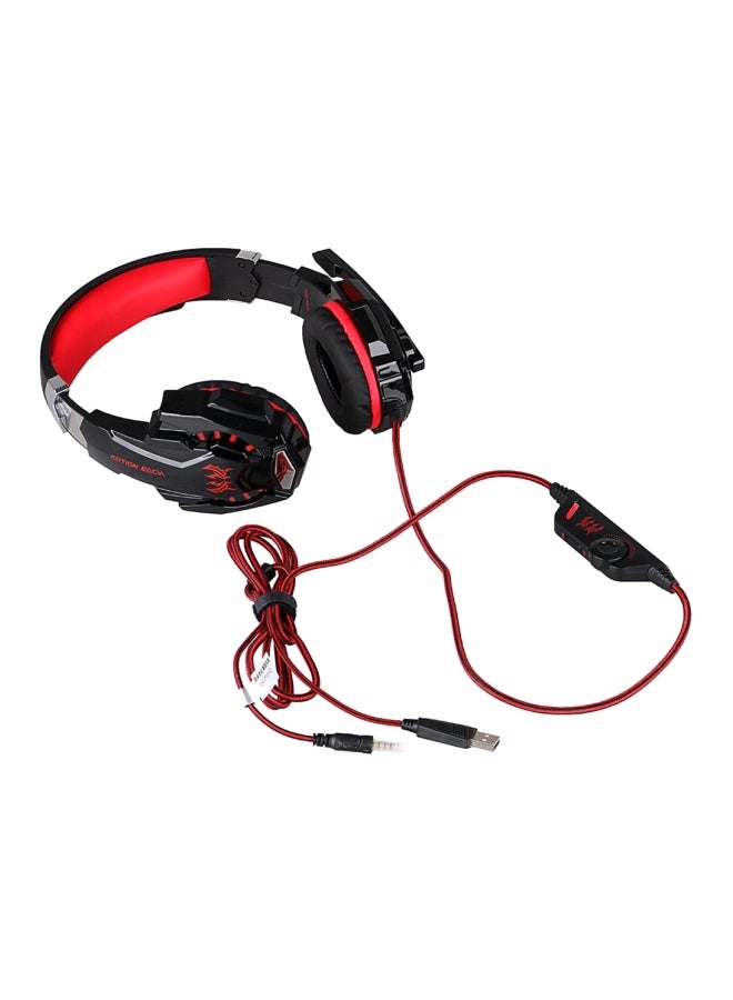 KOTION EACH LED Over-Ear Gaming Headset With Mic For PS4 /PS5 /XOne /XSeries /Nswitch /PC  - Image 1