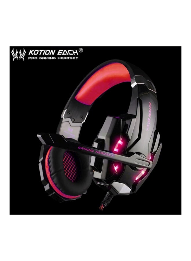 KOTION EACH LED Over-Ear Gaming Headset With Mic For PS4 /PS5 /XOne /XSeries /Nswitch /PC  - Image 4