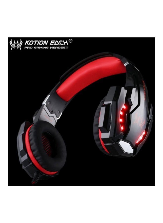 KOTION EACH LED Over-Ear Gaming Headset With Mic For PS4 /PS5 /XOne /XSeries /Nswitch /PC  - Image 5