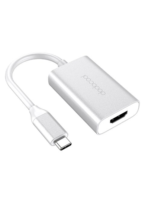 USB Type-C To HD Output Convertible Adapter Silver