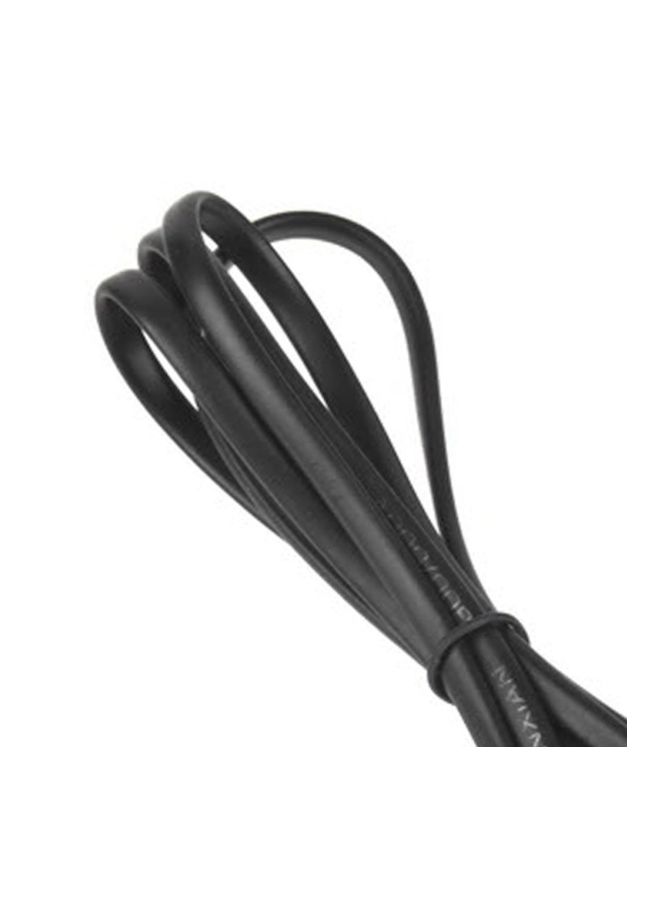 LESHP - Portable Universal 2 Pin Power Cable Black - Image 1