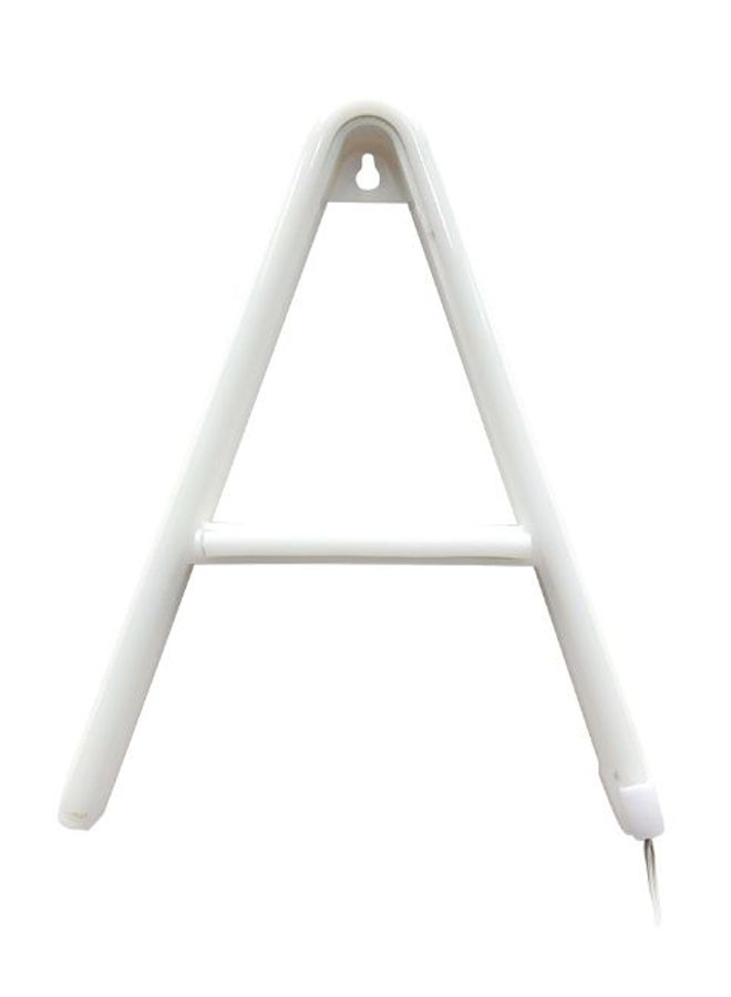مصباح LED ليلي على شكل حرف A يعمل ببطارية أبيض 0.2كيلوجرام - Image 1