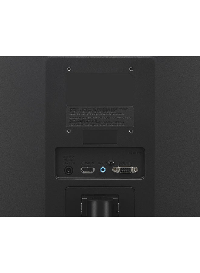 إل جي - شاشة كمبيوتر مقاس 24 بوصة بدقة Full HD مع شاشة IPS وAMD FreeSync والتحكم على الشاشة ومزامنة الحركة الديناميكية والتركيب على الحائط والإمالة وشاشة عريضة 24MK430H-B أسود أسود - Image 1