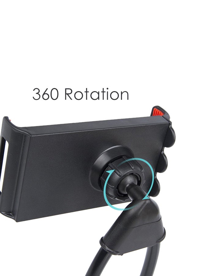 Generic Lazy Hanging Neck Phone Stand Black  - Image 5