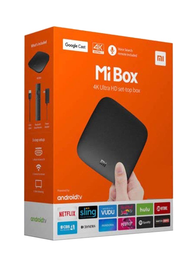 شاومي صندوق تلفاز ذكي مي دقة 4K يعمل بنظام الأندرويد 2724340741888 أسود  - Image 4