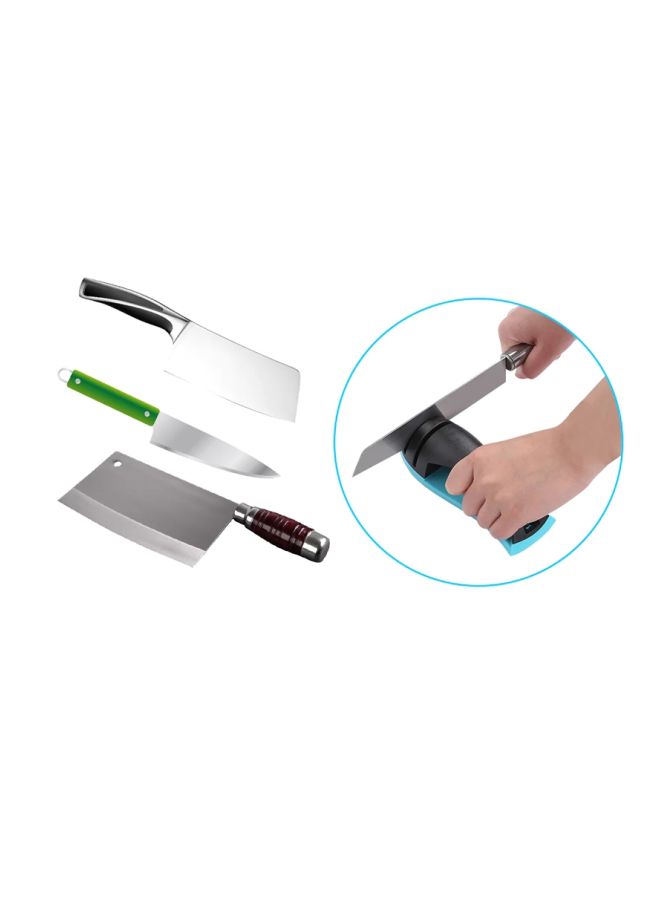 Knife Sharpener Black/Blue 16.80x6.10x4.50cm  - Image 3