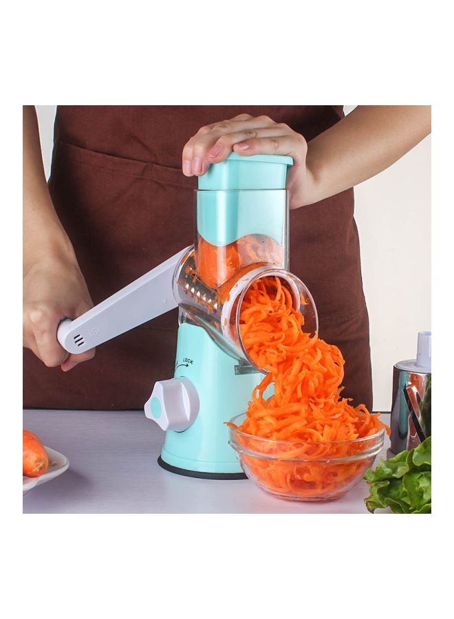 Multi-function Vegetable Cutter Green/White/Clear 26.00x11.50x24.00cm - Image 2