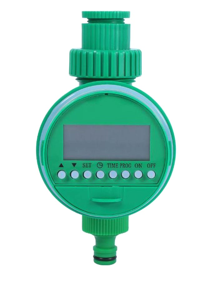 XbotMax Automatic Garden Irrigation LCD Water Timer Green 16.5centimeter - Image 1