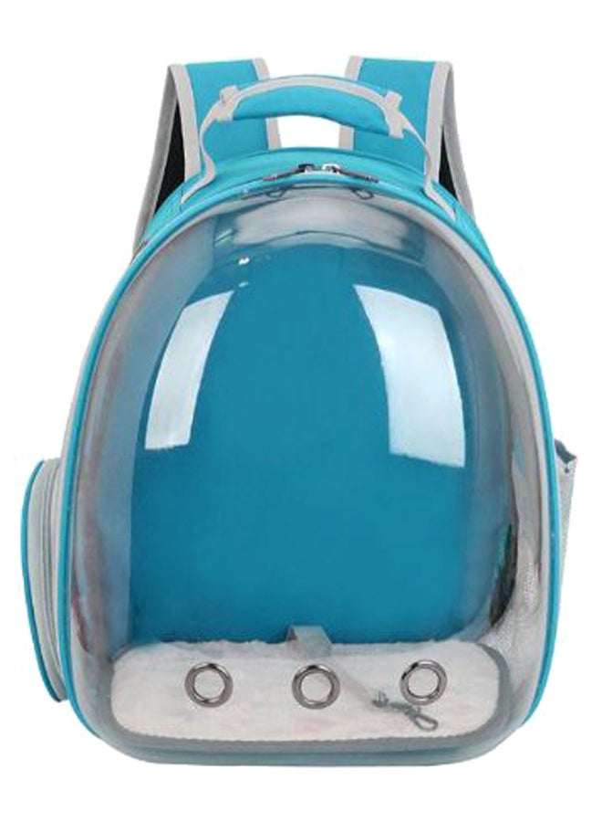 Generic Portable Space Cabin Pet Backpack Blue/Grey