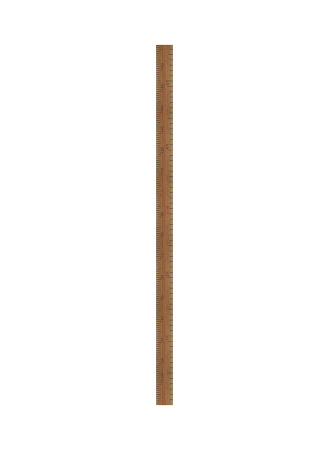ملصق جداري لقياس طول الطفل متعدد الألوان 50 x 70سم - Image 1