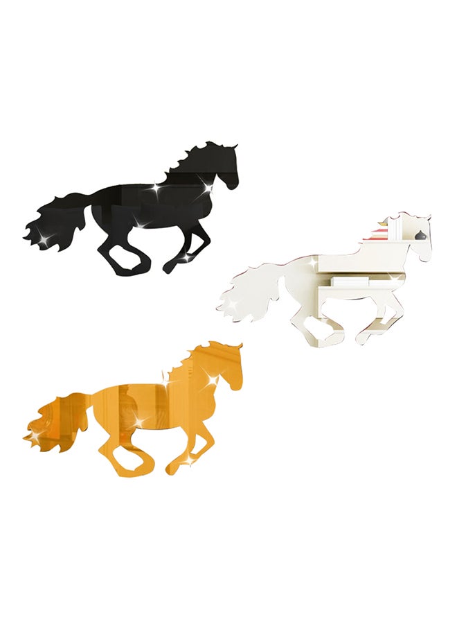 3D Unique Design Wall Stickers Black 50x70cm - Image 2