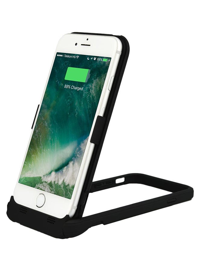 سمارت غطاء حماية ببطارية إيجنايت لهاتف أبل آيفون 7 أسود - Image 2