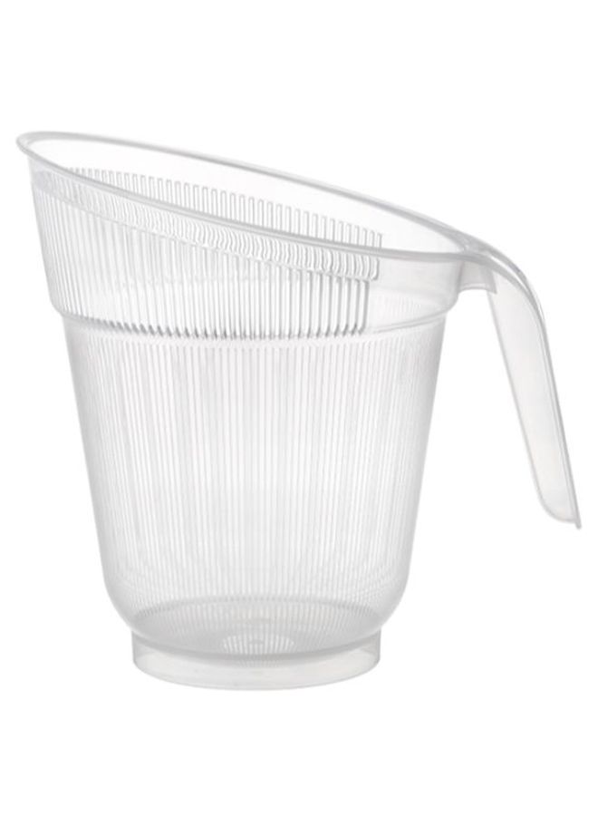 Pratica Rice Strainer With Handle Clear
