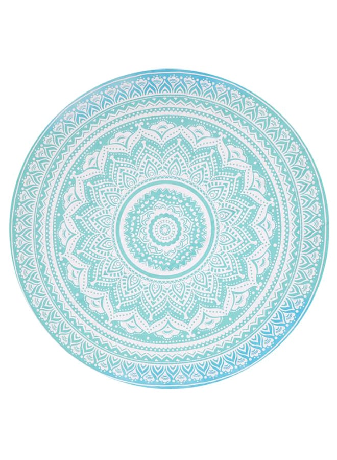 Round Beach Towel Multicolour 130 x 175cm - Image 1