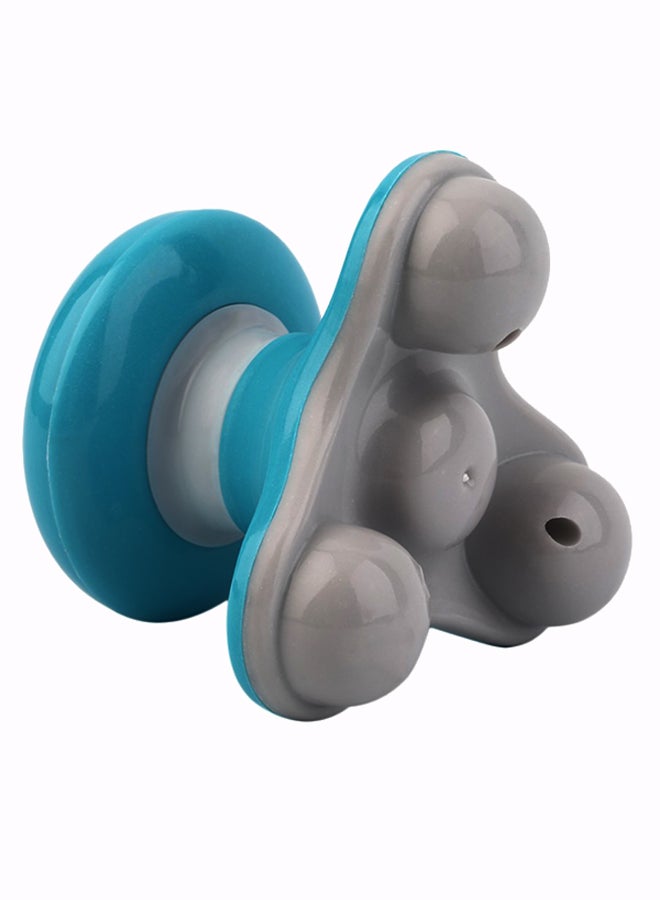 XbotMax Mini Electric Handheld Vibrating Body Massager Blue/White 9.9 x 9.19cm - Image 2