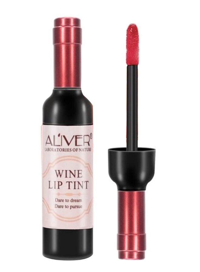 ALIVER Wine Lip Tint Liquid Matte Lipstick RD01 Shiraz Red