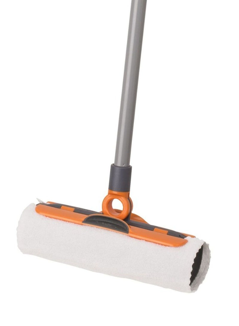Casabella - Flex-O Sweeper With 3 Cloths Grey/Orange - Image 1