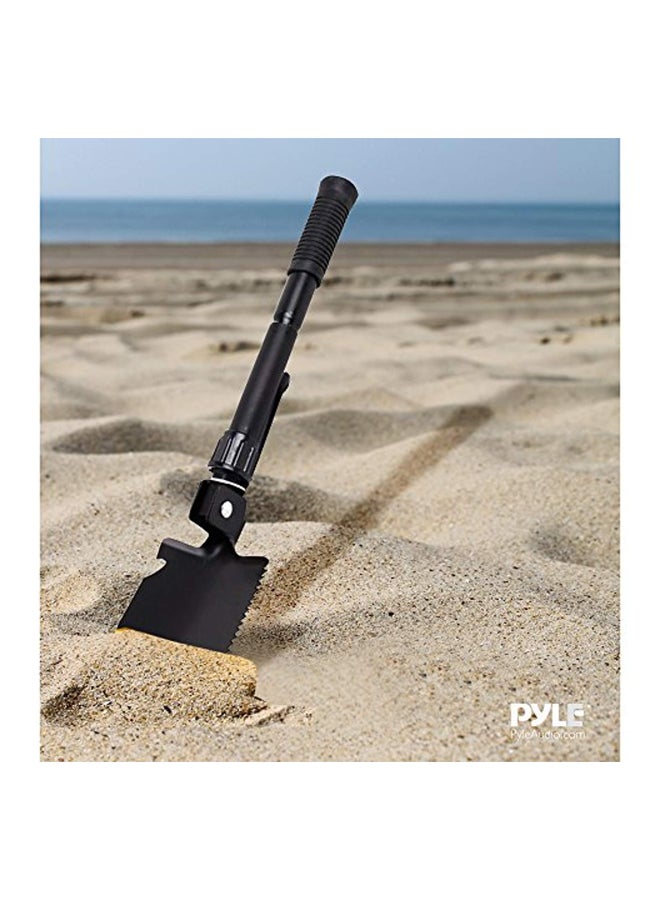 Pyle Mini Metal Detector Camp Folding Shovel - Image 2