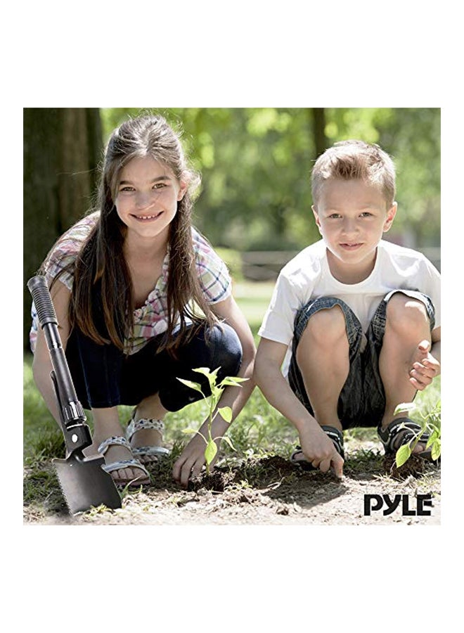 Pyle Mini Metal Detector Camp Folding Shovel - Image 3