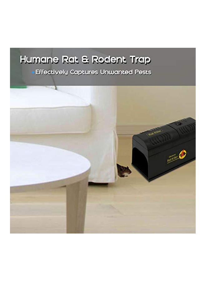 SereneLife - Electronic Rat Killer Black - Image 1