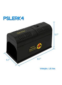 SereneLife Electronic Rat Killer Black  - Image 3