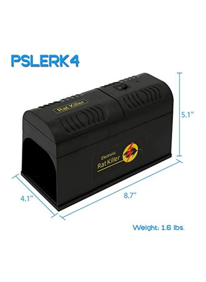 SereneLife - Electronic Rat Killer Black - Image 1