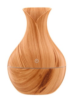 Little white fox Wood Grain Aroma Air Humidifier Light Brown  - Image 1