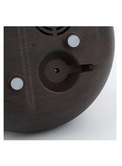Little white fox Vase Wood Grain Pregnant Woman Baby Room Air Purifier Home Aroma Humidifier Black 400ml  - Image 3