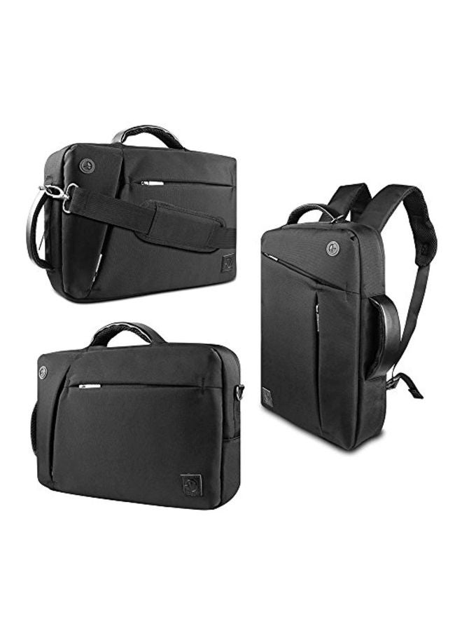 VanGoddy - Protective 3-In-1 Shoulder Bag For Toshiba Satellite C/E/L/P Series/Radius 15.6-inch Black - Image 1