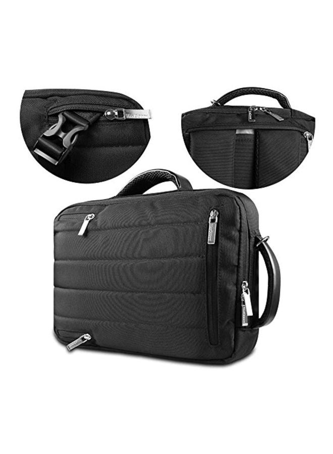 VanGoddy - Protective 3-In-1 Shoulder Bag For Toshiba Satellite C/E/L/P Series/Radius 15.6-inch Black - Image 1