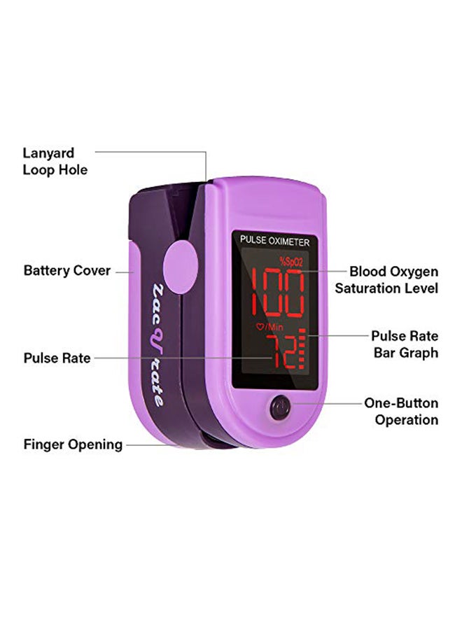 Zacurate Pro Series 500 DL Blood Oxygen Saturation Monitor - Image 2