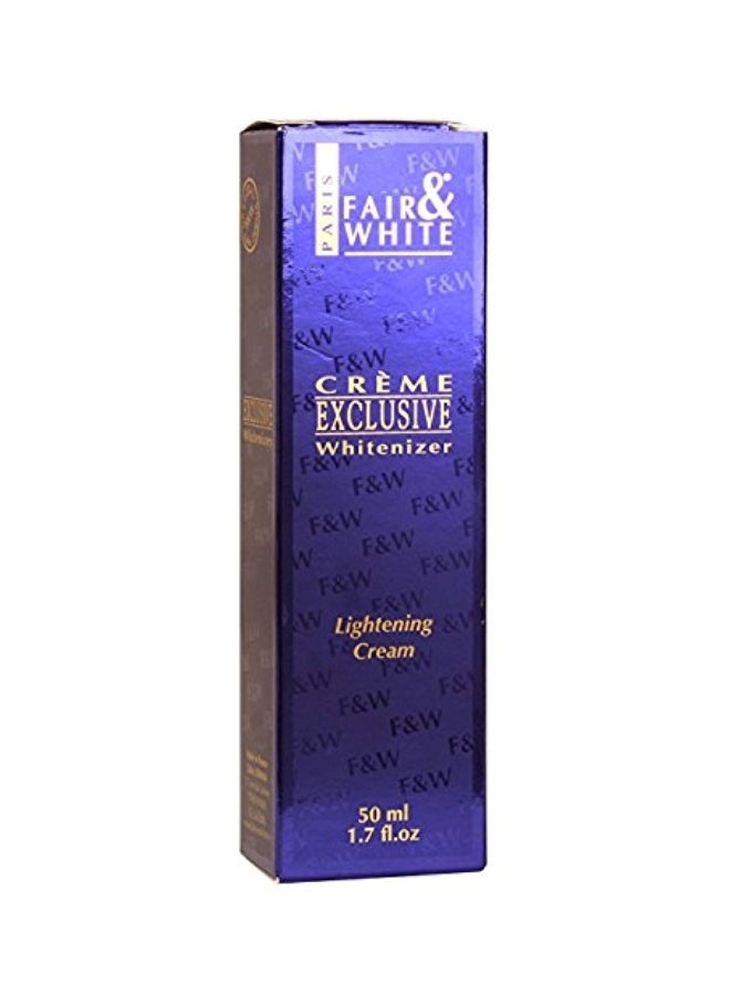 Fair and White Exclusive Whitenizer Lightening Cream 50ml 