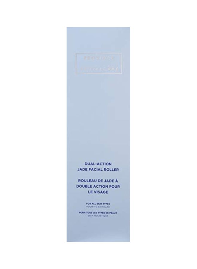Jade Facial Roller Green/Silver