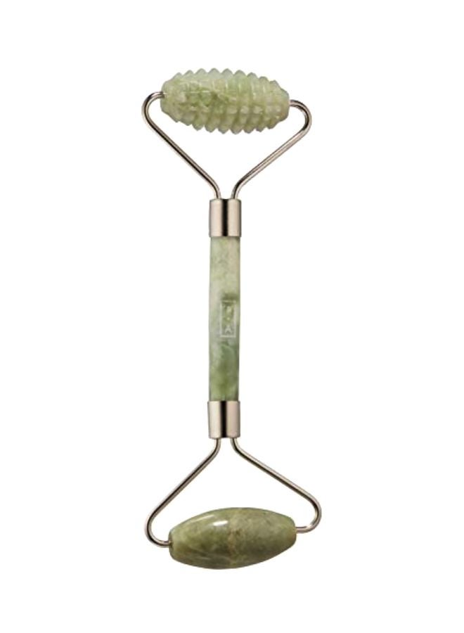 Jade Facial Roller Green/Silver