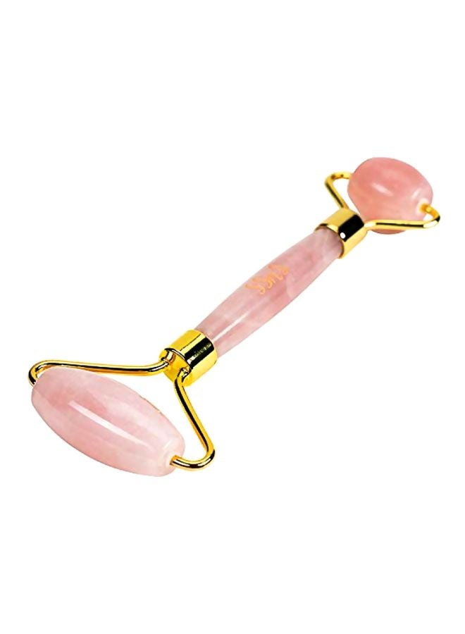 Smit@ Jade Facial Roller Pink/Gold - Image 1