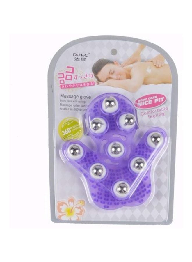Vani Massage Therapy Body Care Glove Purple - Image 3